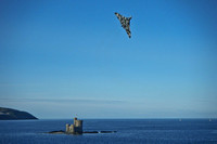10th June 2011. XH558 displays over Douglas Bay, Isle of Man