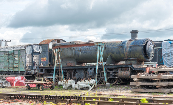 In Barry scrapyard condition after 50 years is 2-8-0 no 2874