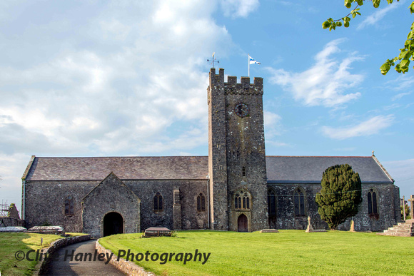 The Monkton Priory Church.