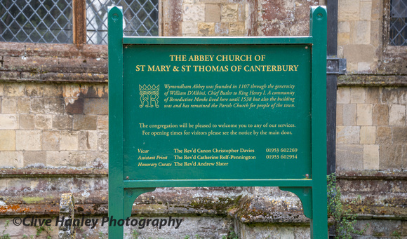 The Abbey Church of St. Mary & St. Thomas of Canterbury.