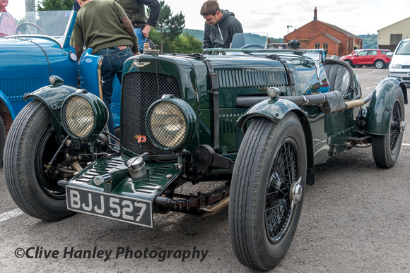 An Aston Martin Ulster registered 25/09/1934