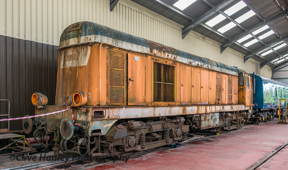Class 20 ex SNCF will be scrapped after component recovery.