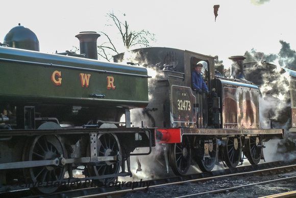 No 32473 is a 2MT 0-6-0T built by the LBSCR to a design by Billinton. It was named Birch Grove.