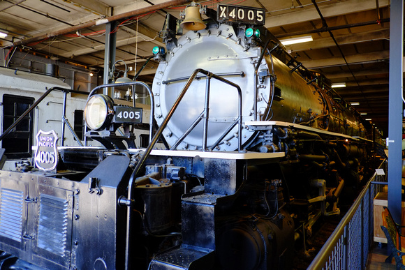 Housed in the excellent Forney museum Big Boy no 4005 is their star item