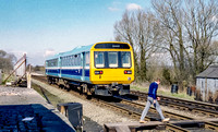 Retrospective - 1985 - Class 142 at Rufford, Lancashire station