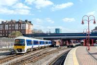 6 April 2013. Service trains at London Marylebone