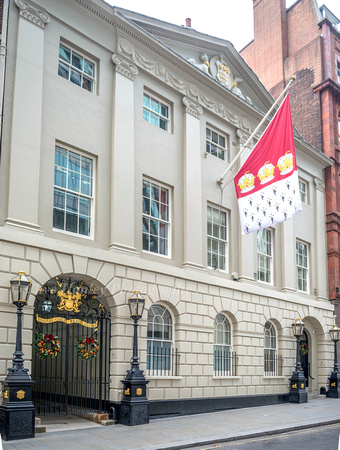 The Skinners Hall on Dowgate Hill in the City of London