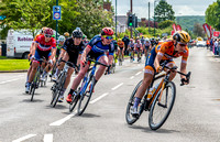 9 June 2017. "The Women's Tour" Cycle Race through Wellesbourne