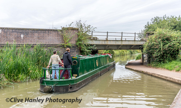 On a miserable overcast Sunday  I headed for a shot from the Stratford canal towpath.