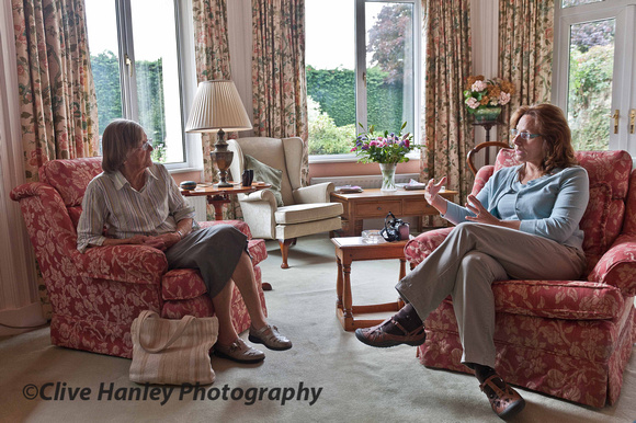 Professor Stacy Cordery in conversation with author and historian Lady Elizabeth Hamilton.