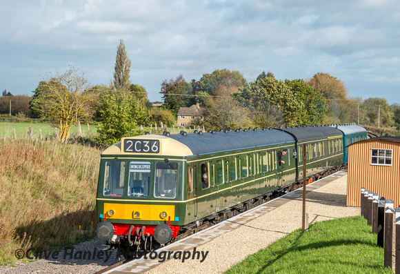 The DMU at Hayles Abbey