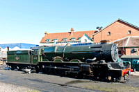 19 March 2012. West Somerset Railway. On Shed at Minehead