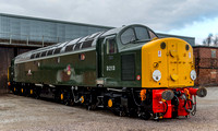 14 March 2015. Diesels, Electrics etc at Barrow Hill