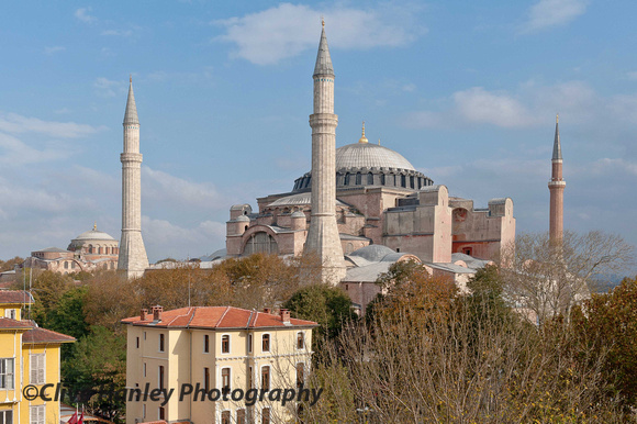 Hagia Sophia was used as a church for 916 years, as a mosque for 481 years and a museum since 1935.