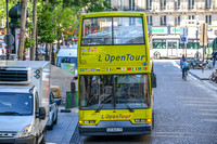 2 July 2014. Paris on an Open-Top Bus