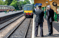 22 May 2016. DMU on the North Norfolk Railway