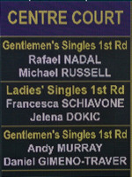 20th June 2011. Wimbledon 2011