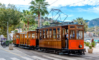 15 September 2016. Port de Soller to Soller, Mallorca by heritage tram