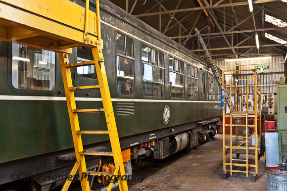 A DMU driving carriage was in the works for refurbishment
