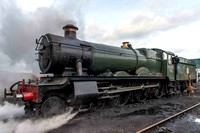 15 March 2013. North Norfolk Railway prepares for the Standards Gala