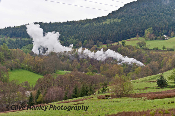 The remaining seven locos appear from Llangollen....