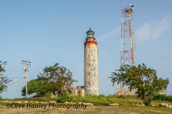 Ragged Point Lighthouse, at East Point, St Philip
