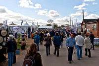 12 May 2012. People at The Malvern Spring Gardening Show.