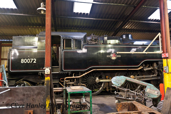 80072 was tucked up in the shed