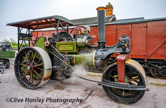 On my arrival at Quorn several steam traction engines were being prepared.