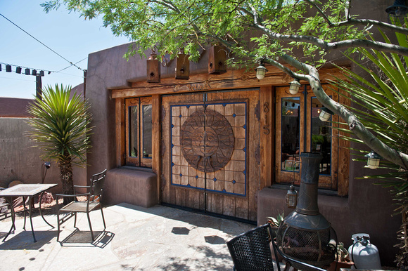 Xetava Gardens Cafe at Coyote Gulch Art Village, Utah