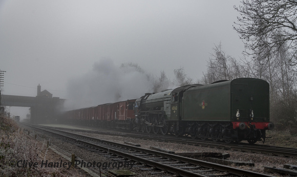 60163 passing through Quorn on its way to Loughborough.