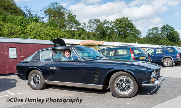 My Dream car in the 60's/70's was the Jensen Interceptor. This is a 68/69 model with the smaller 6.2litre engine.