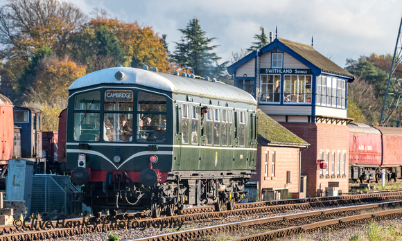 the railcar at Swithland.