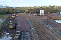 25 November 2012. Progress on Stratford-upon-Avon's new railway station.