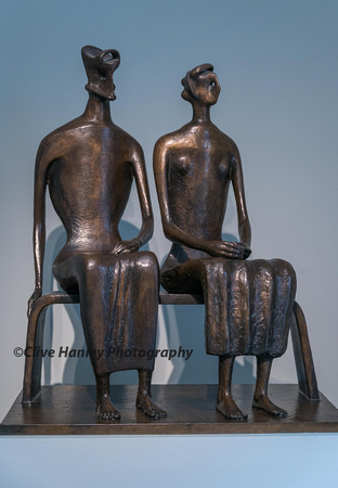 "King & Queen" by Henry Moore