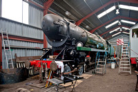 24 November 2012. A quick look inside Toddington loco shed/works.