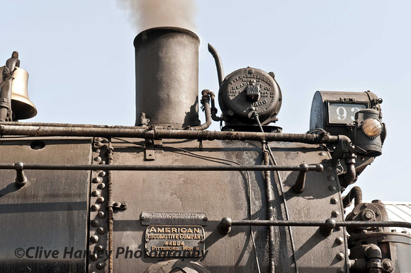 No 93. Built in January 1909 by The American Locomotive Company, Pittsburg Works.