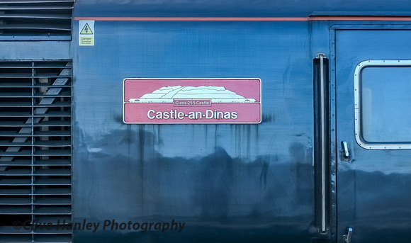 Nameplate from 43160 Castle-an-Dinas