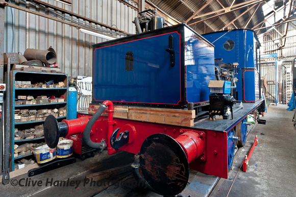 Another shot of the Sentinel Conversion Loco - Gervase