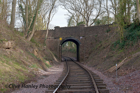The track has been laid under Swithland lane.