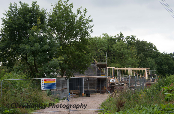 Rapid progress on the construction of the heritage centre