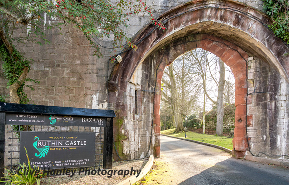 Ruthin Castle gateway