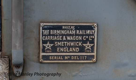 The builders plate on 33109.
