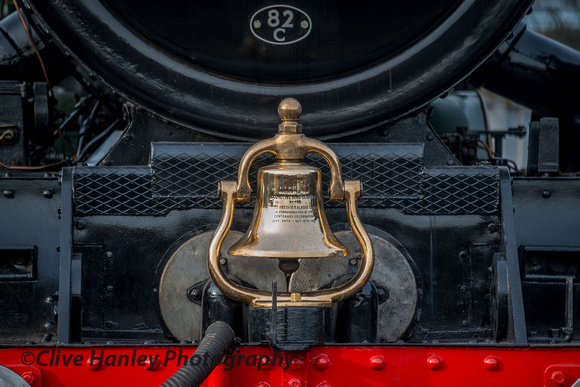 The bell fitted to King Class loco no 6000 King George V