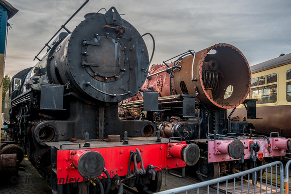 Two US 4-6-0's are currently being overhauled at Tyseley.