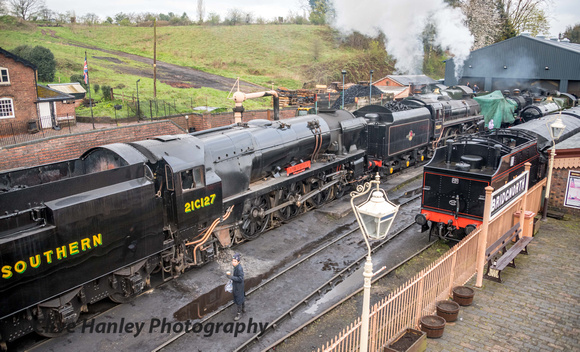 A general view over the Bridgnorth shed.