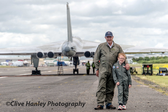 Our VIP guests for the 1st EGR were Wellesbourne airfield manager - Michael Littler & his grandson Callum Clarke.