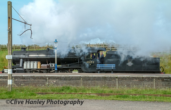 At Quorn we see Stanier 8F no 48305 running as 48182