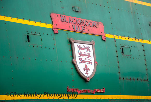 Blackmoor Vale nameplate