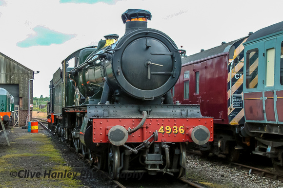 ex GWR Collet Hall Class 4-6-0 no 4936 Kinlet Hall
